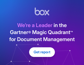 Gartner® Magic Quadrant™ for Document ManagementでBoxが（再び）リーダーに選出