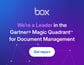 Gartner® Magic Quadrant™ for Document ManagementでBoxが（再び）リーダーに選出