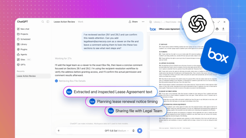 BoxとOpenAI、企業コンテンツをChatGPTに直接統合