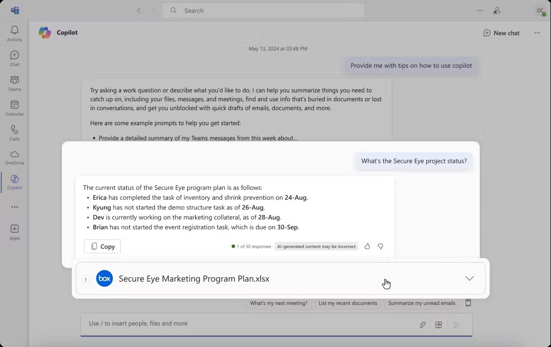 TeamsとMicrosoft 365でBoxコンテンツにインテリジェンスをもたらす | Box